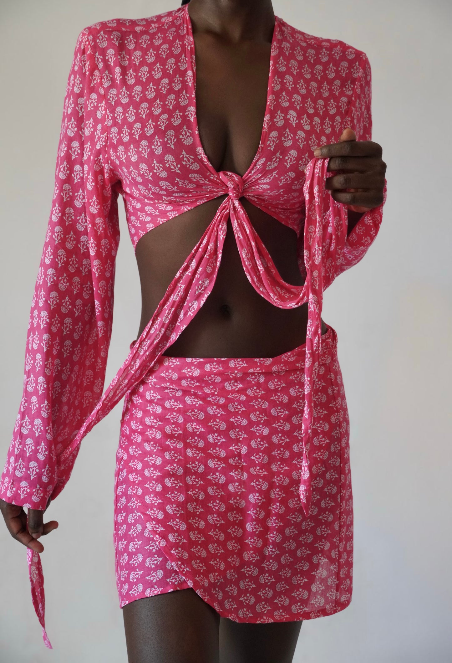 JUA SET - Pink Hibiscus