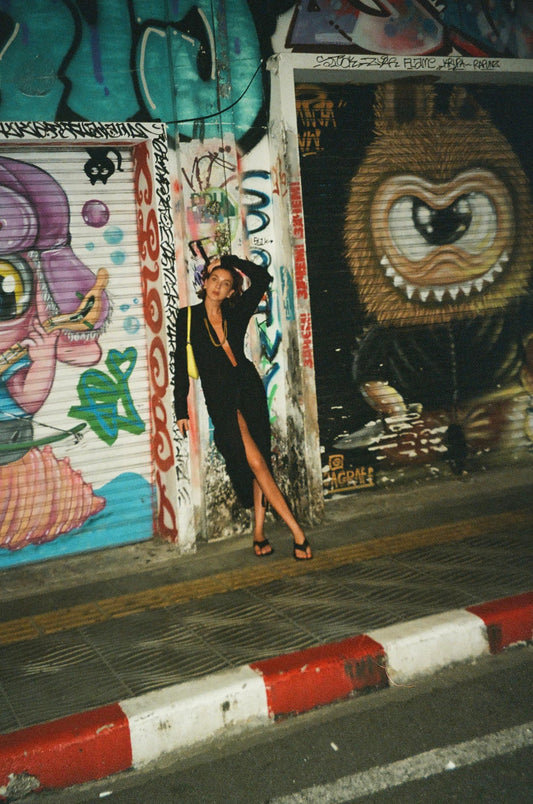 DAWA LONGDRESS - Black