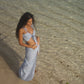 LONG SKIRT JUA - White Tropical