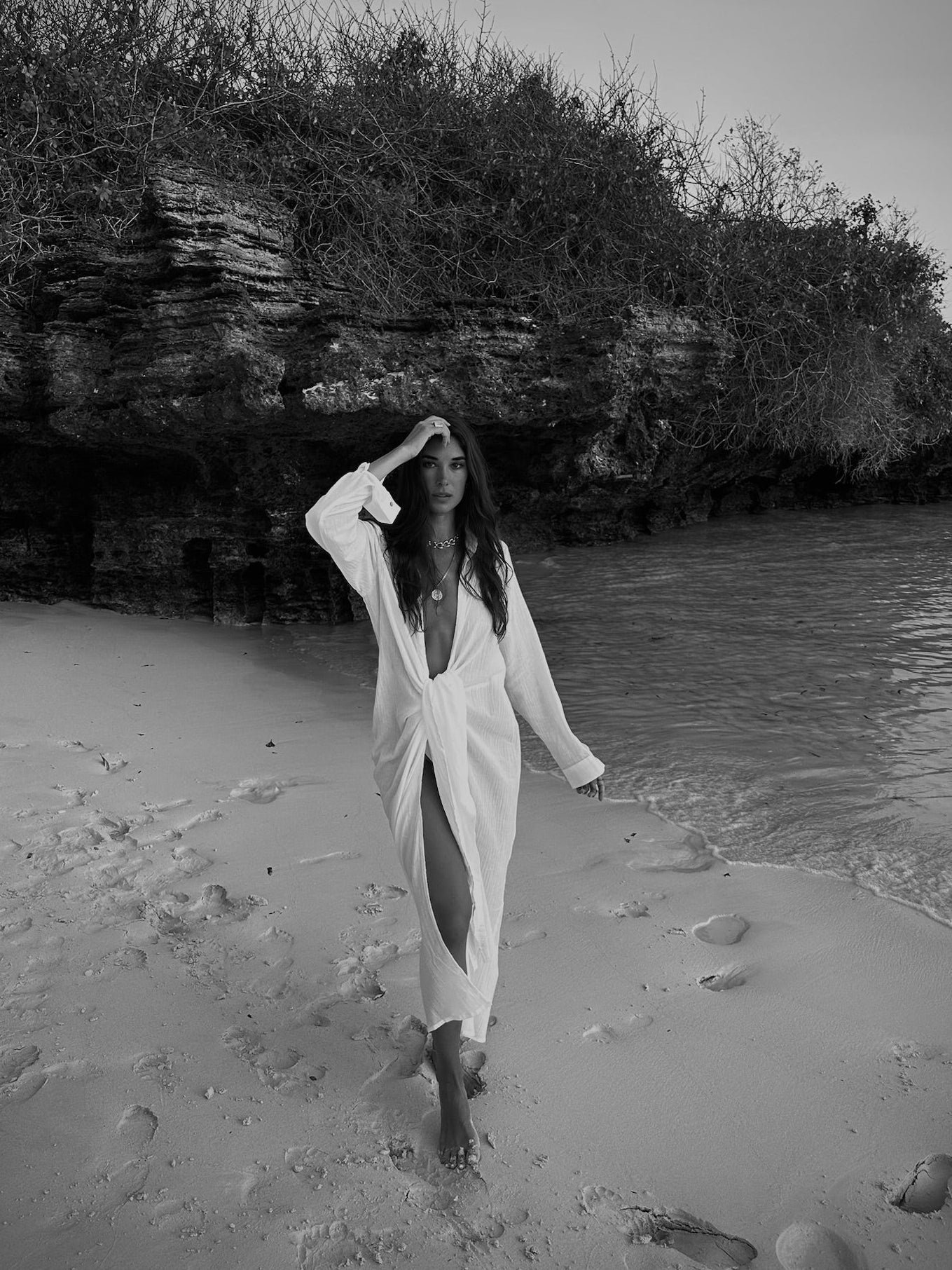 DAWA LONGDRESS - WHITE