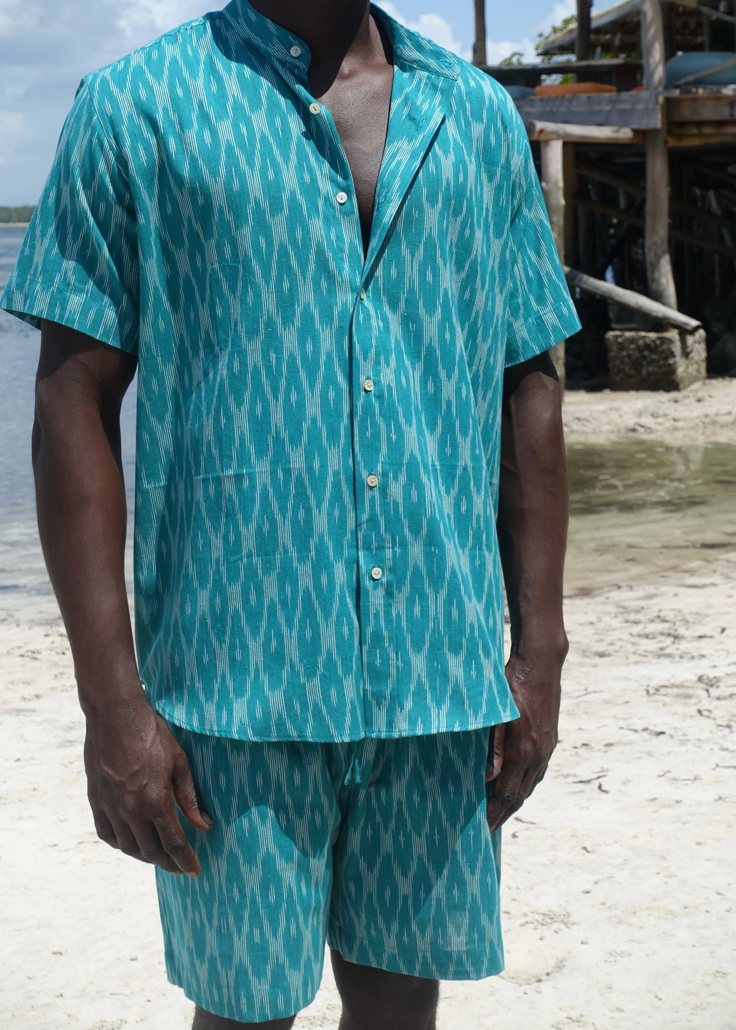 AMATI MEN SET - COASTAL TEAL